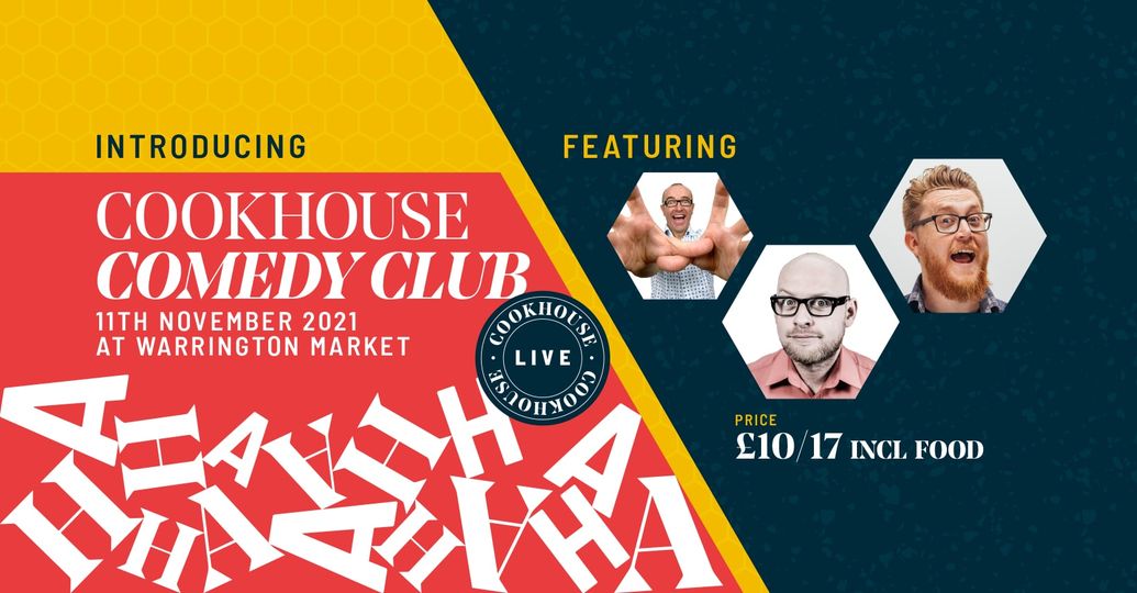 Cookhouse Comedy event warrington