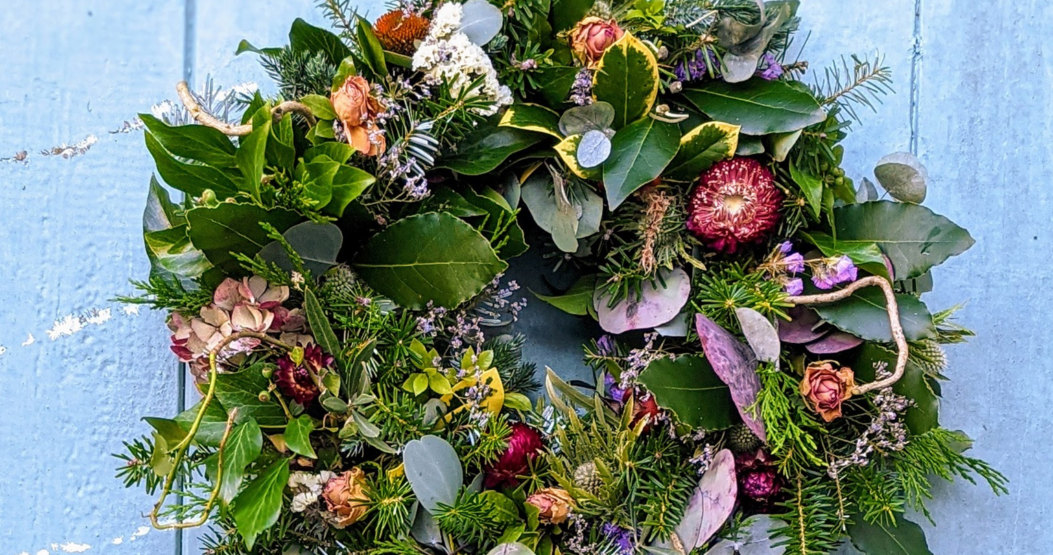 wreath making