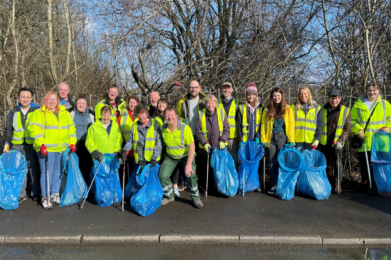 The Litter Networks help keep Warrington tidy