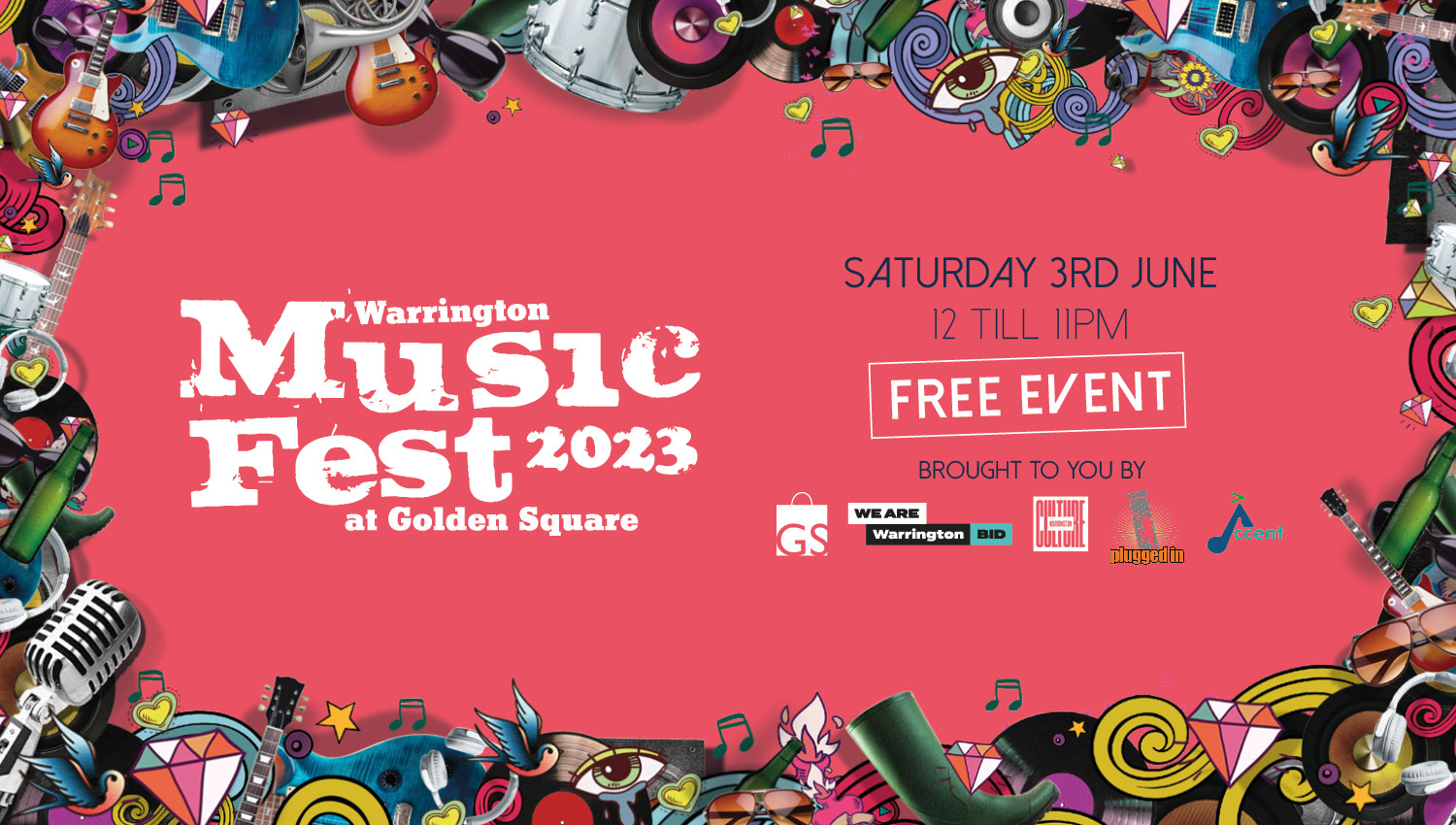 Warrington Music Festival is back - Saturday 3rd June