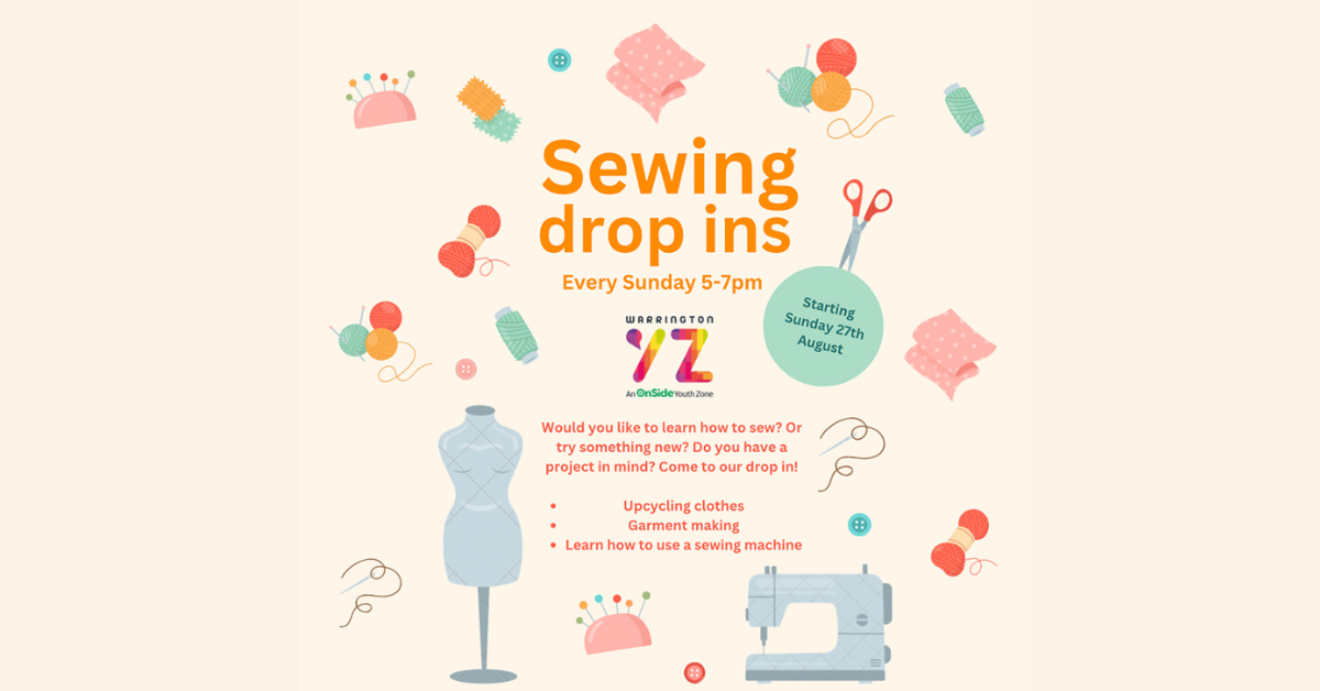 Sewing drop in