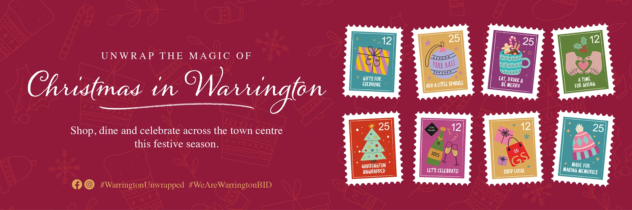 Unwrap the magic of Christmas in Warrington. Shop, dine and celebrate across the town centre this festive season.